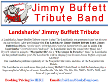 Tablet Screenshot of jimmybuffetttributebands.com